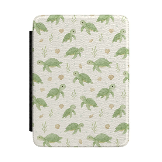 Coastal Calm Turtle Kindle Case