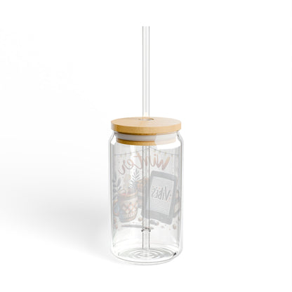 Winter Vibes Kindle Sipper Glass