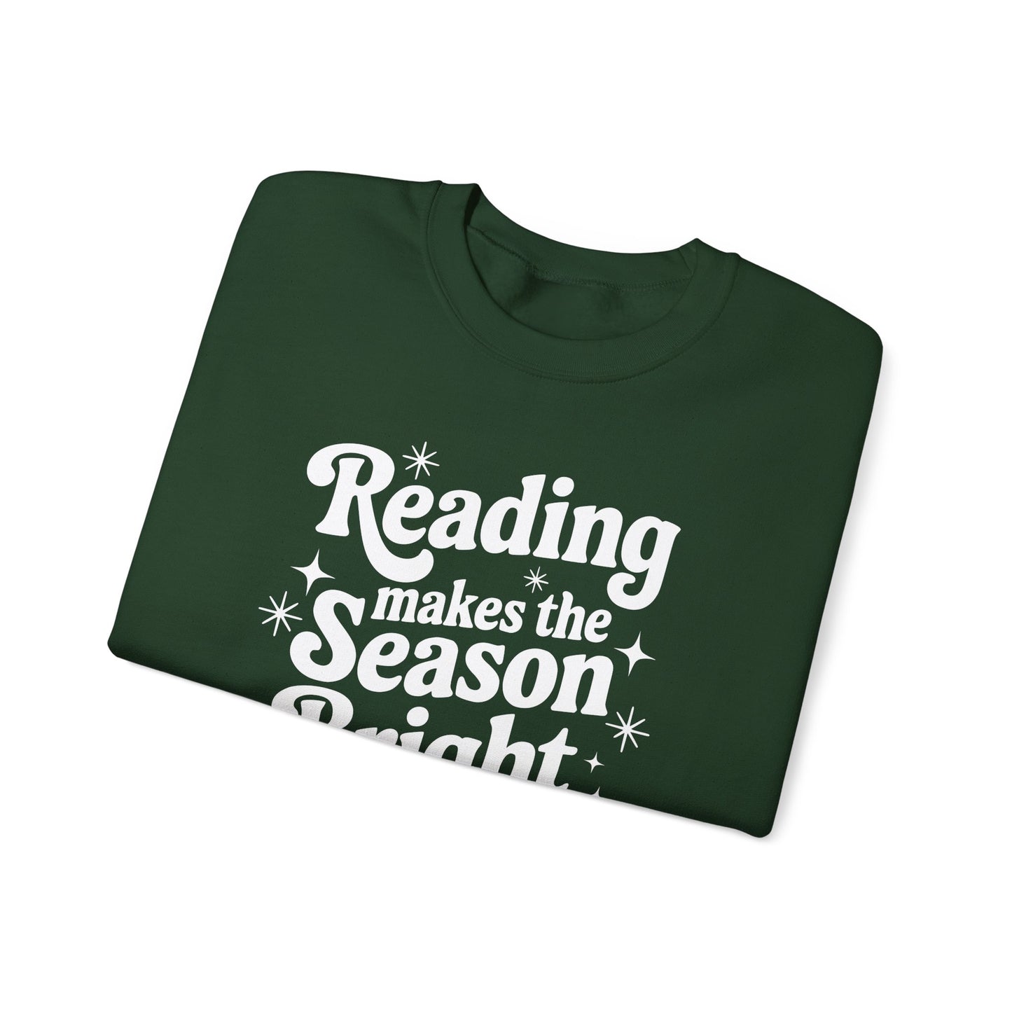 Reading Makes the Season Bright Sweatshirt
