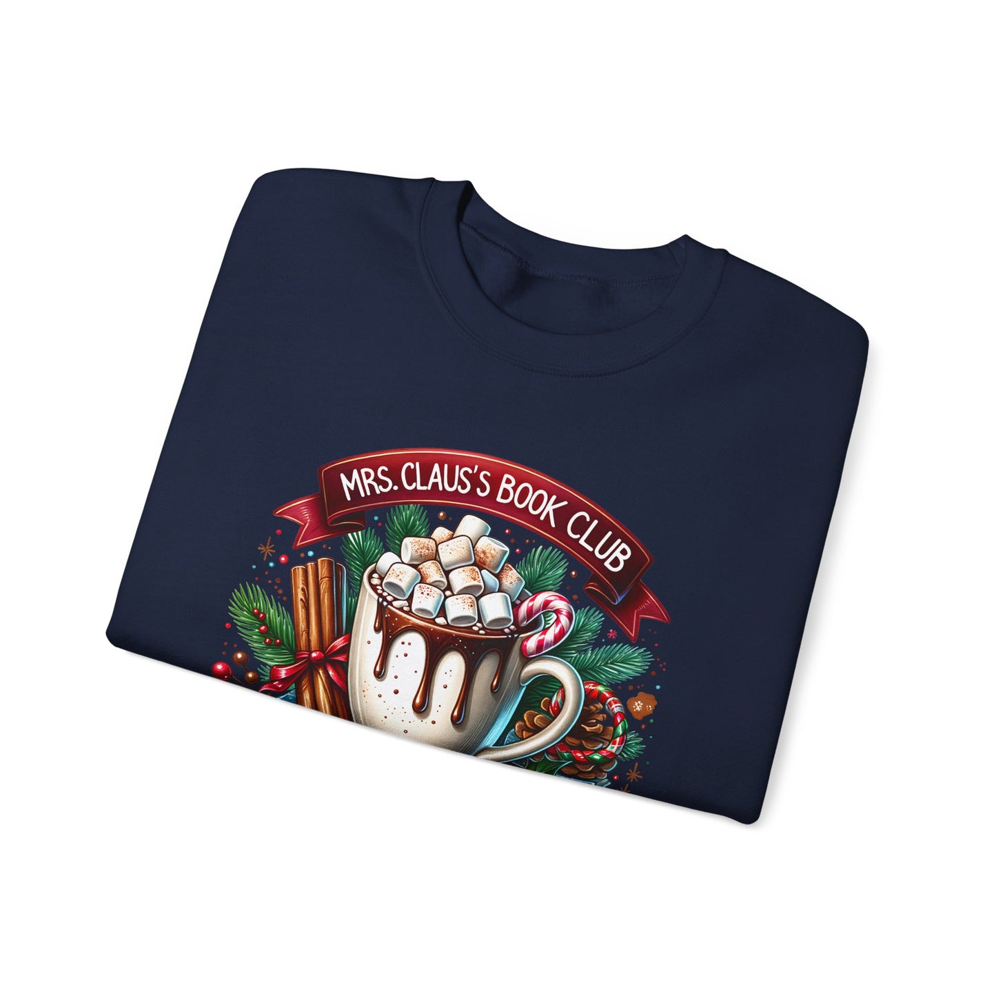 Mrs. Claus's Book Club Sweatshirt
