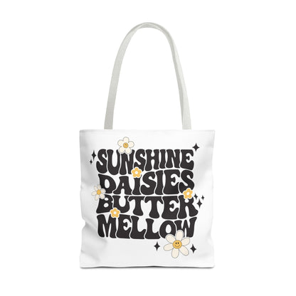 Sunshine Daisies Butter Mellow Tote Bag