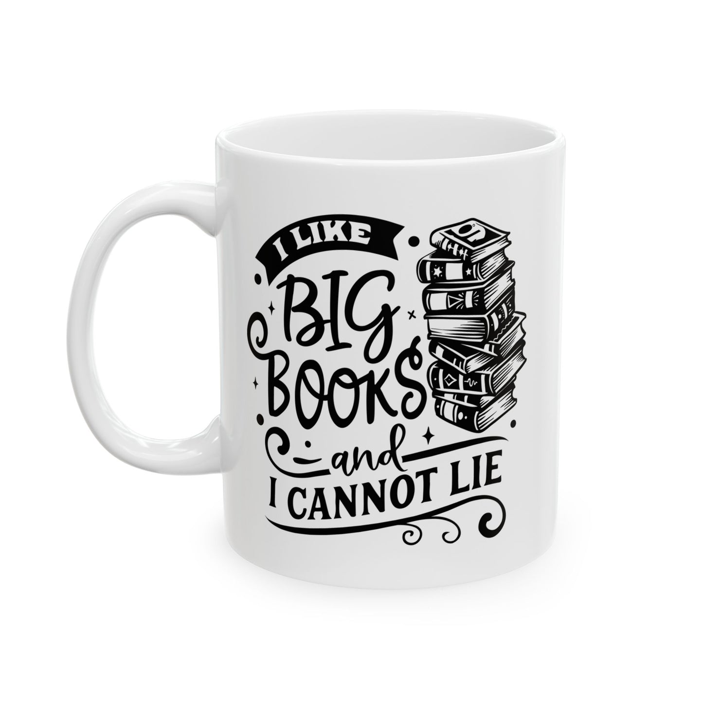 I Like Big Books Mug