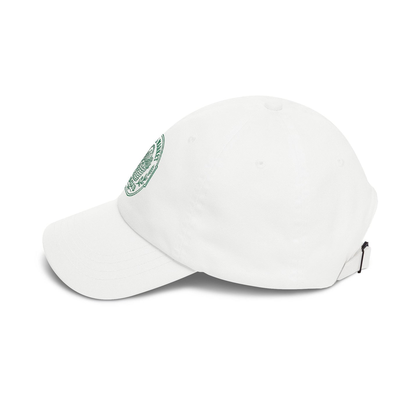 Farmers Market Fan Club Dad Cap — Vintage Green Logo Hat