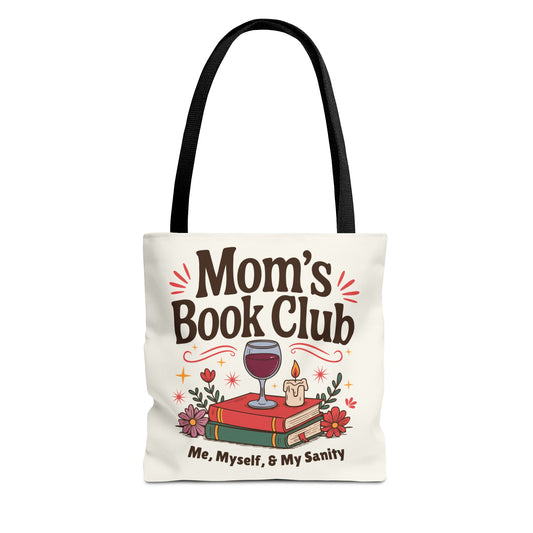 Mom's Book Club Tote Bag