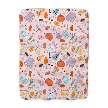 Gilmore Girls Sherpa Blanket