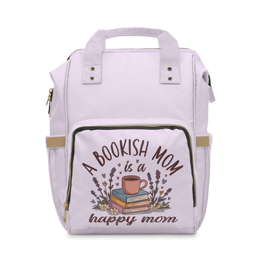 A Bookish Mom Diaper Backpack