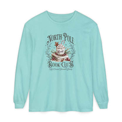 North Pole Book Club Long Sleeve Tee