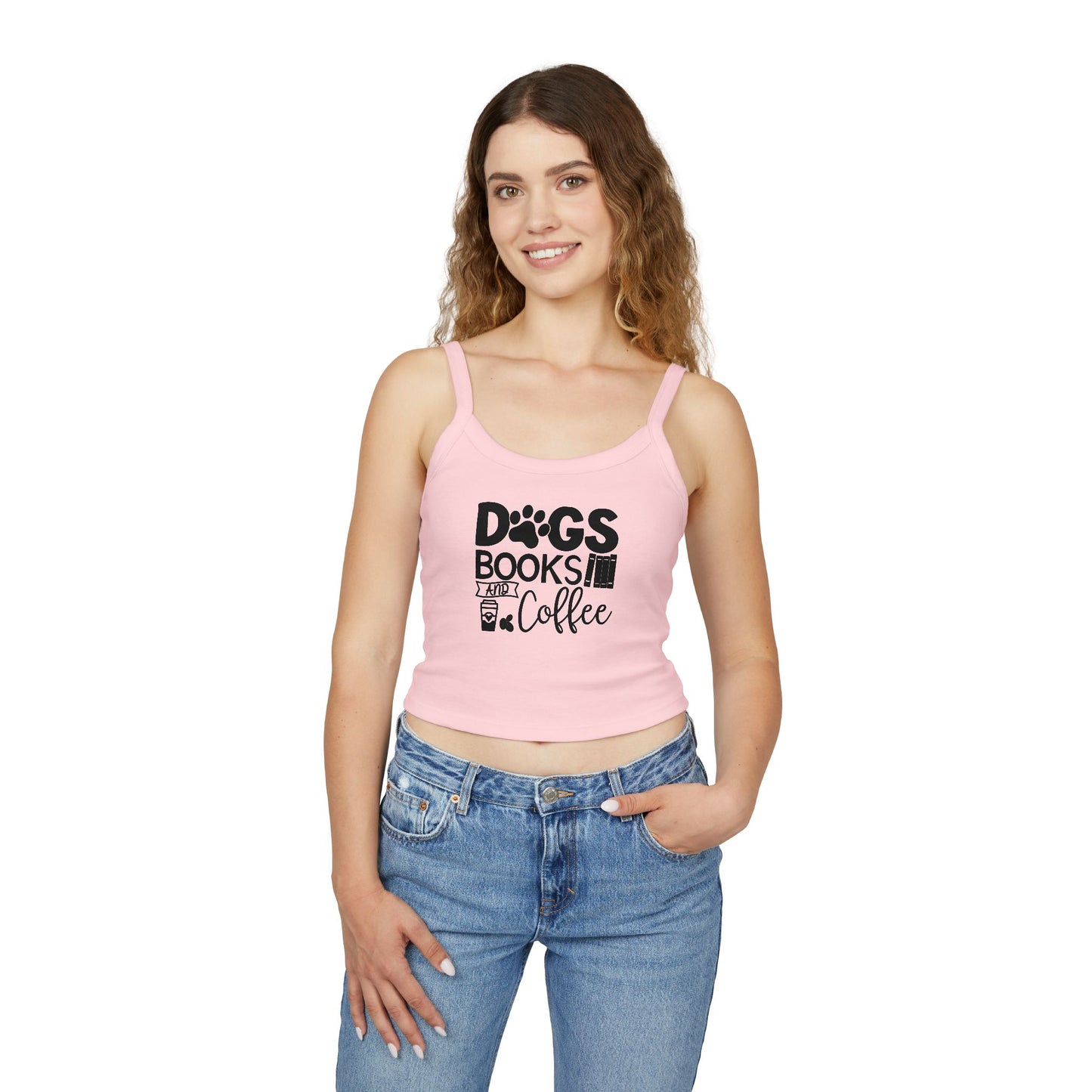 Dogs Books & Coffee Tank