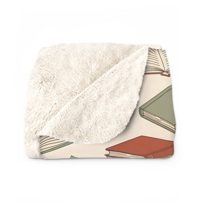 Everyday Chapters Sherpa Blanket