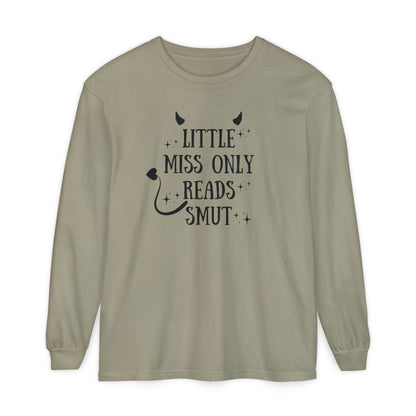 Little Miss Only Reads Smut Long Sleeve Tee
