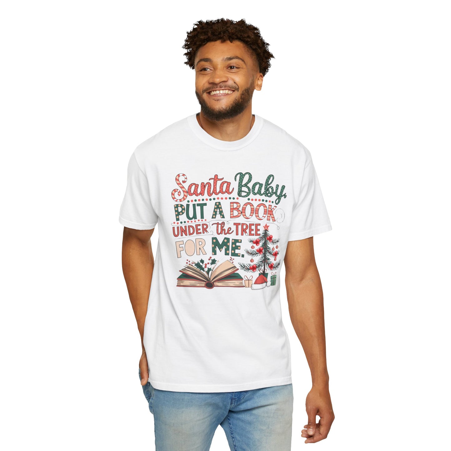 Santa Baby Bookish Tee