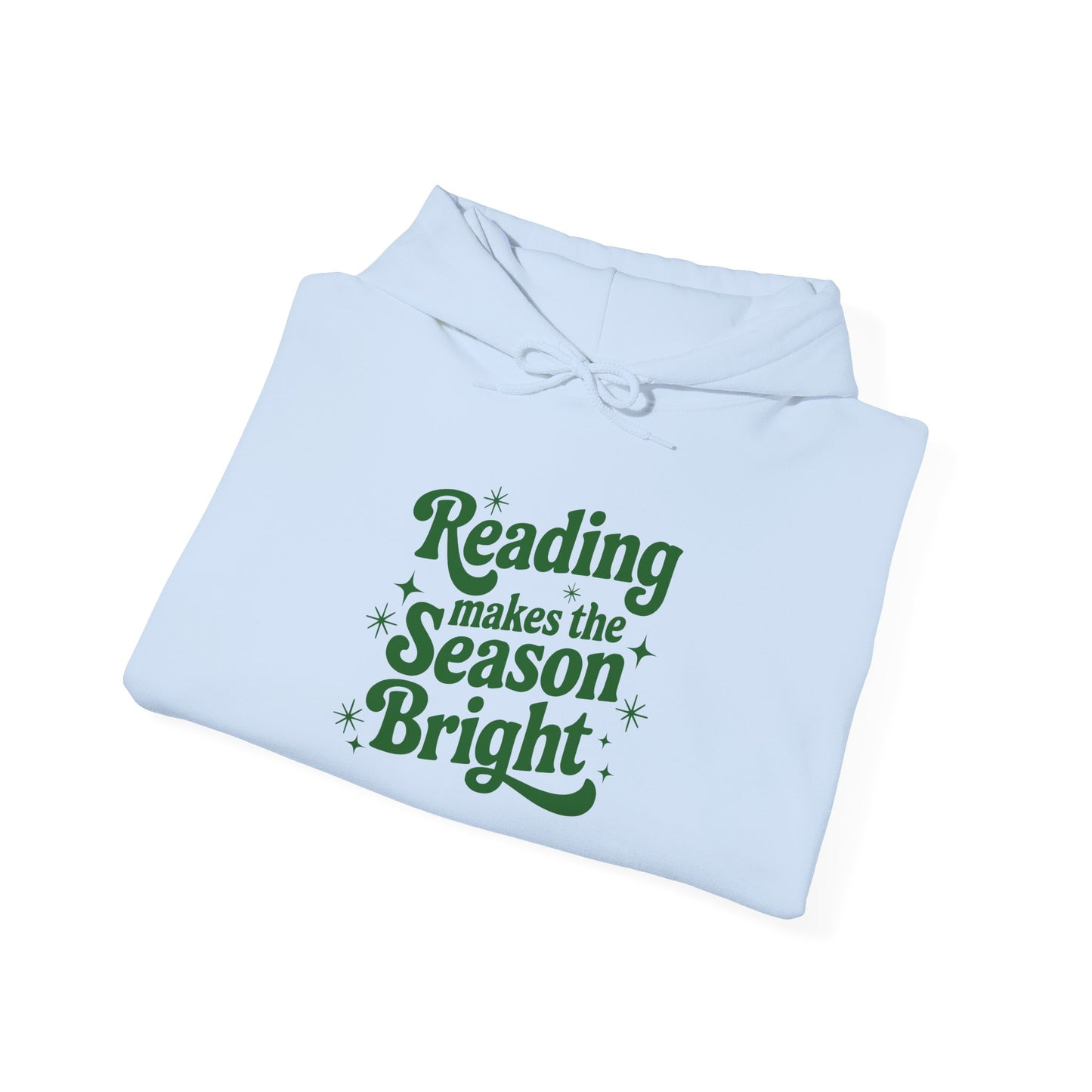 Reading Makes the Season Bright Hoodie