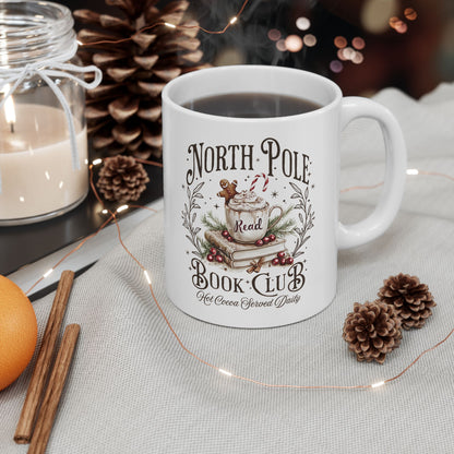 North Pole Book Club Mug