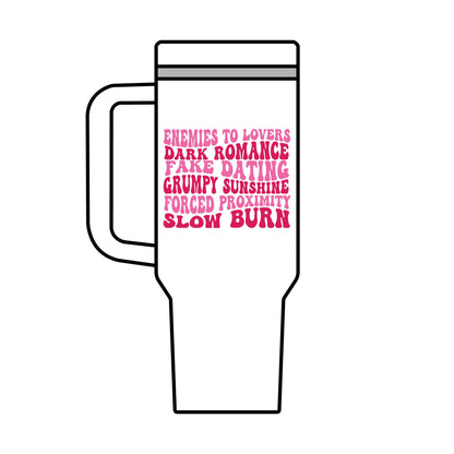 Book Tropes Travel Mug