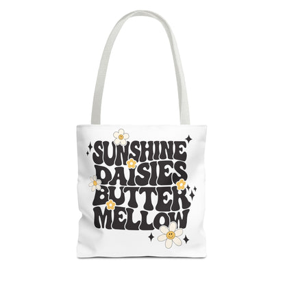 Sunshine Daisies Butter Mellow Tote Bag