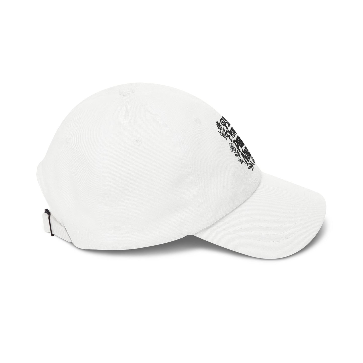 Dad Cap — "Plant Flowers, Punch Nazis" Embroidered Anti-Hate Hat