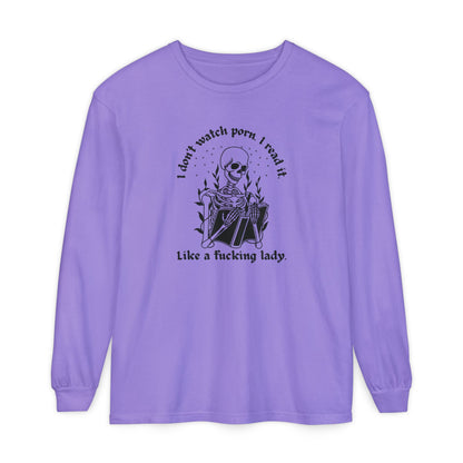 I Don't Watch Porn Long Sleeve Tee