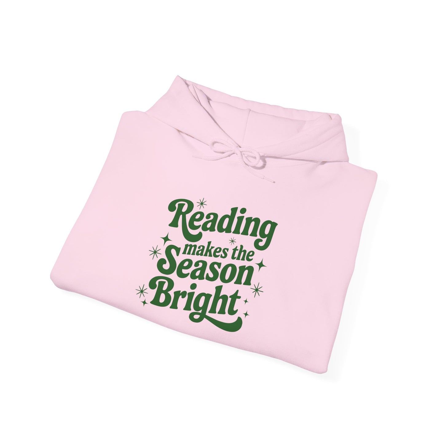 Reading Makes the Season Bright Hoodie
