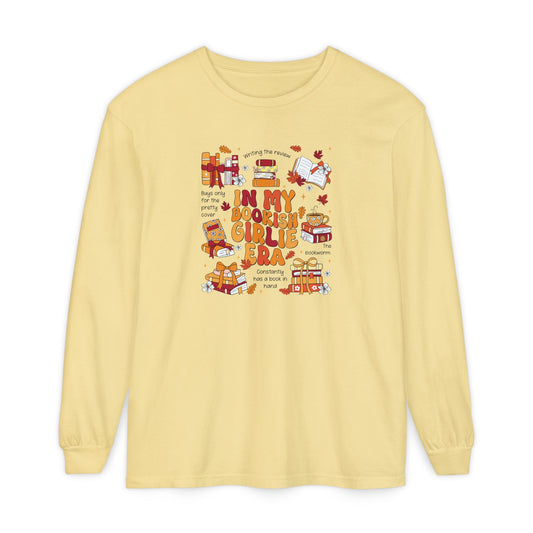 Bookish Girlie Era Long Sleeve Tee