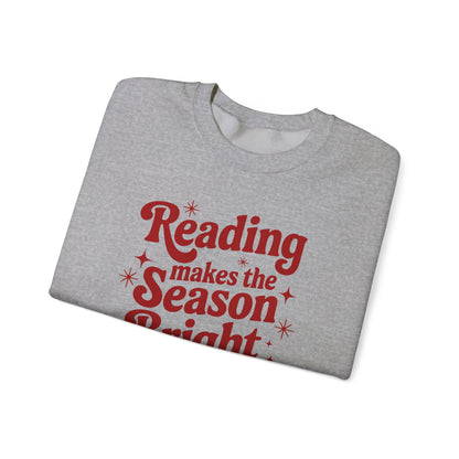 Reading Makes the Season Bright Sweatshirt