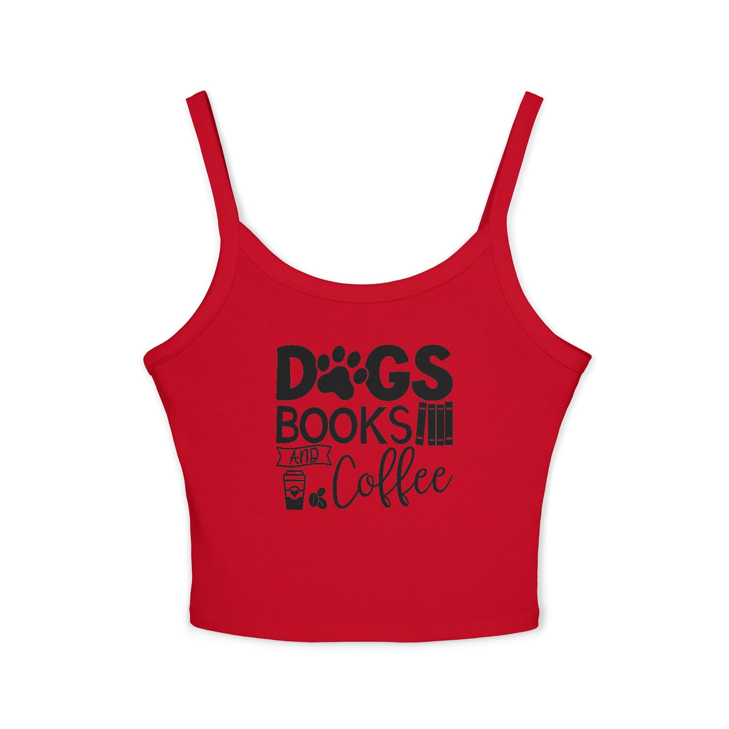 Dogs Books & Coffee Tank