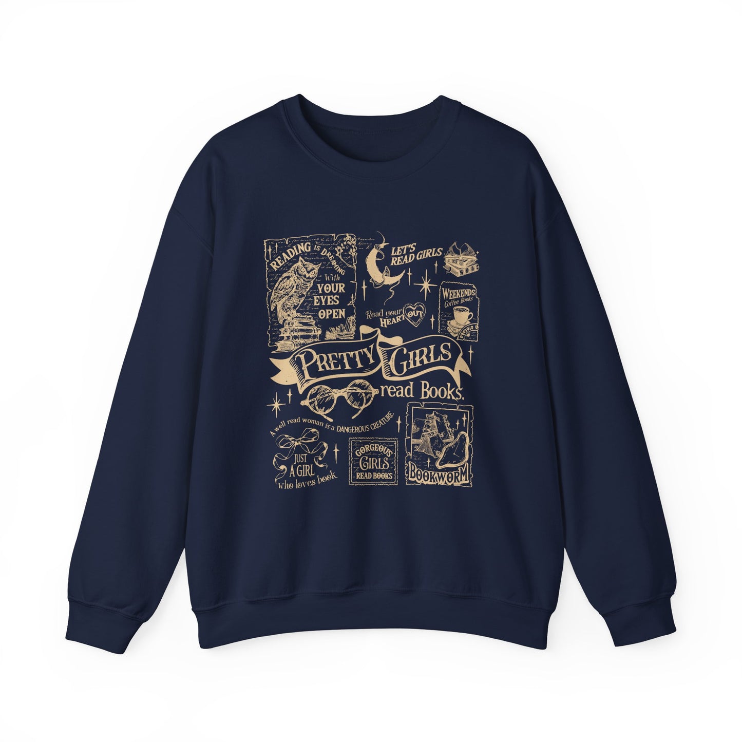 Pretty Girls Read Sweatshirt