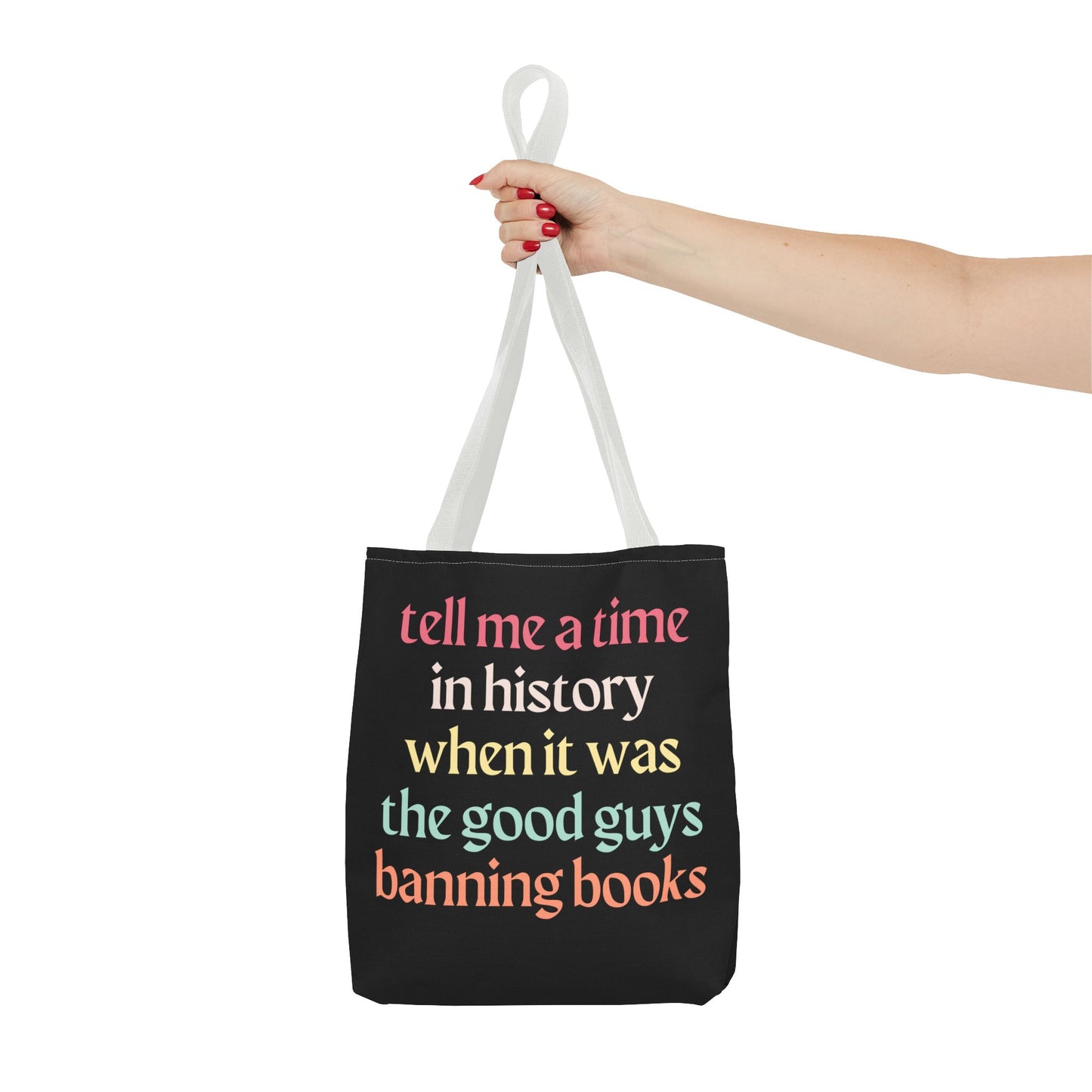 Good Guys Don't Ban Books Tote Bag