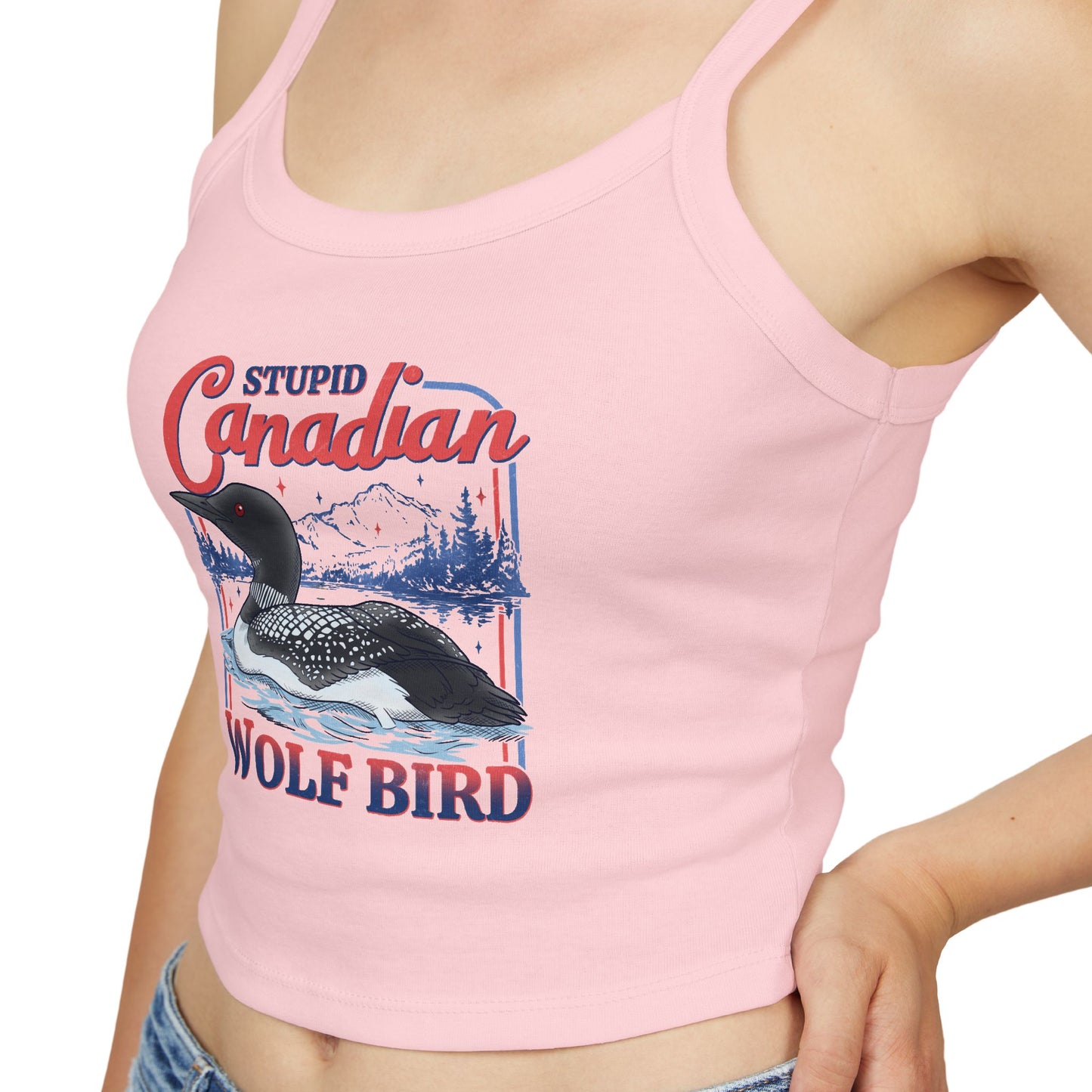 Stupid Canadian Wolf Bird Tank