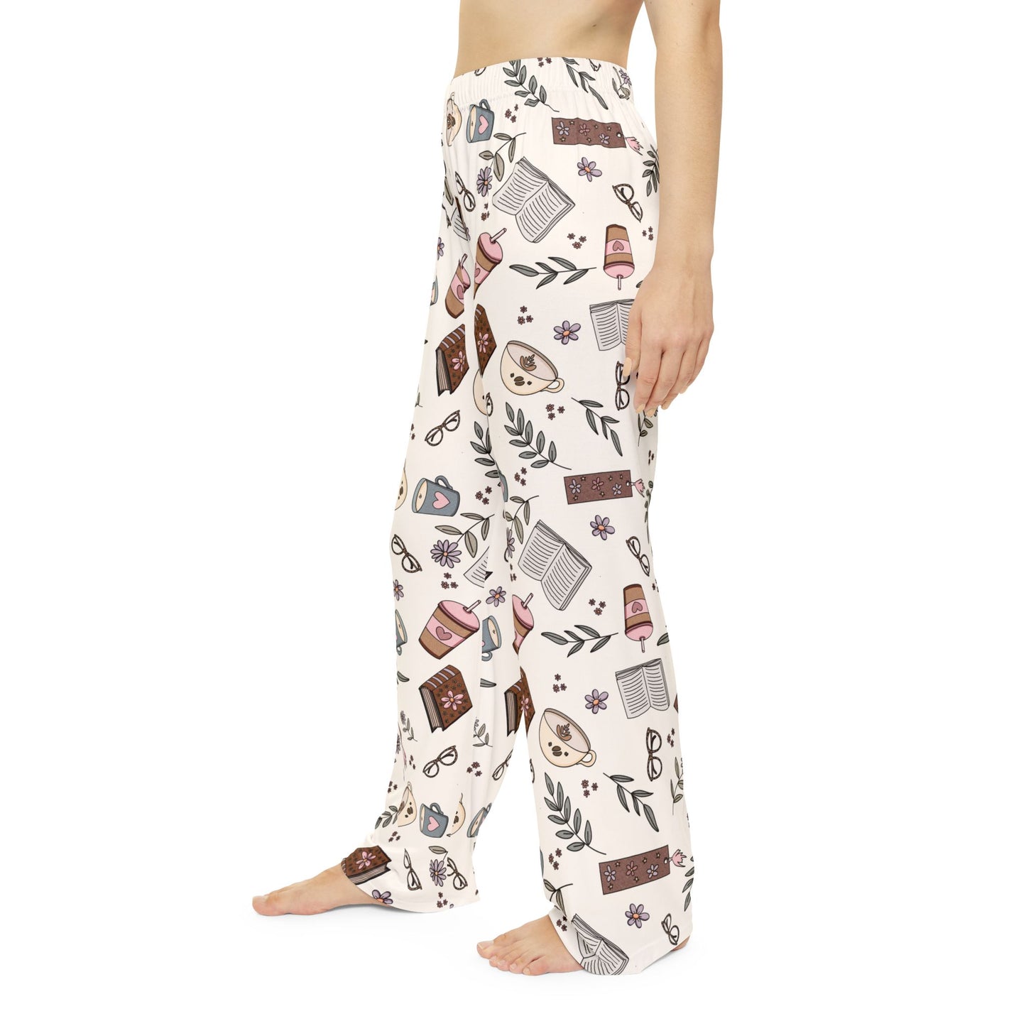 Books & Coffee Pajama Pants