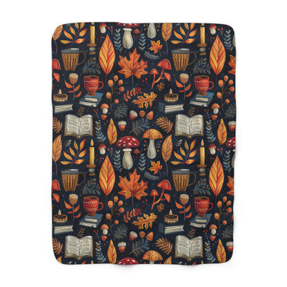 Harvest Chapters Sherpa Blanket