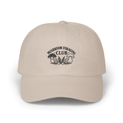 Mushroom Foraging Club Dad Cap