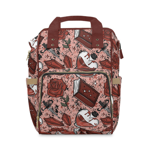 Crimson Romance Diaper Backpack
