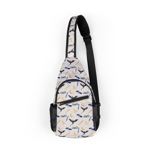 Books & Dragons Chest Bag