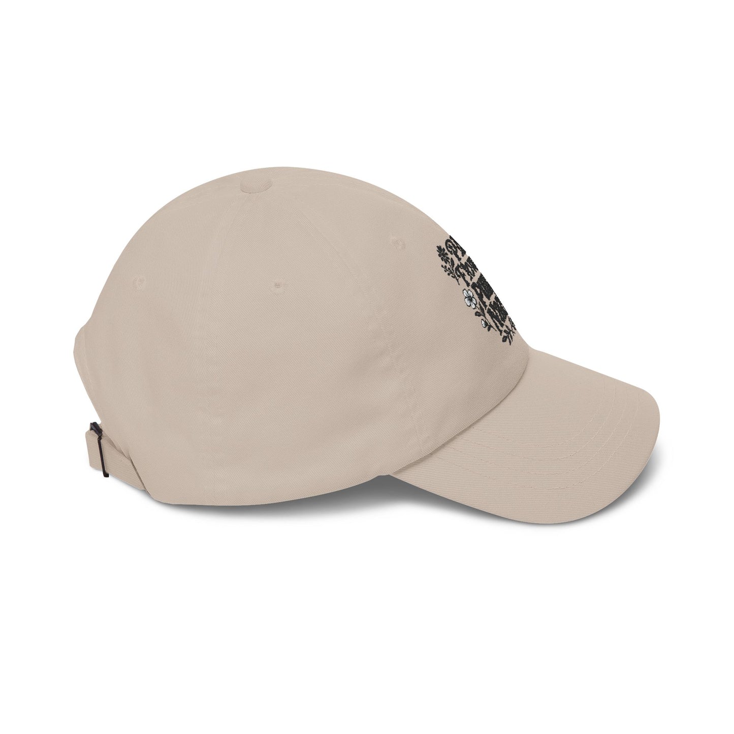 Dad Cap — "Plant Flowers, Punch Nazis" Embroidered Anti-Hate Hat