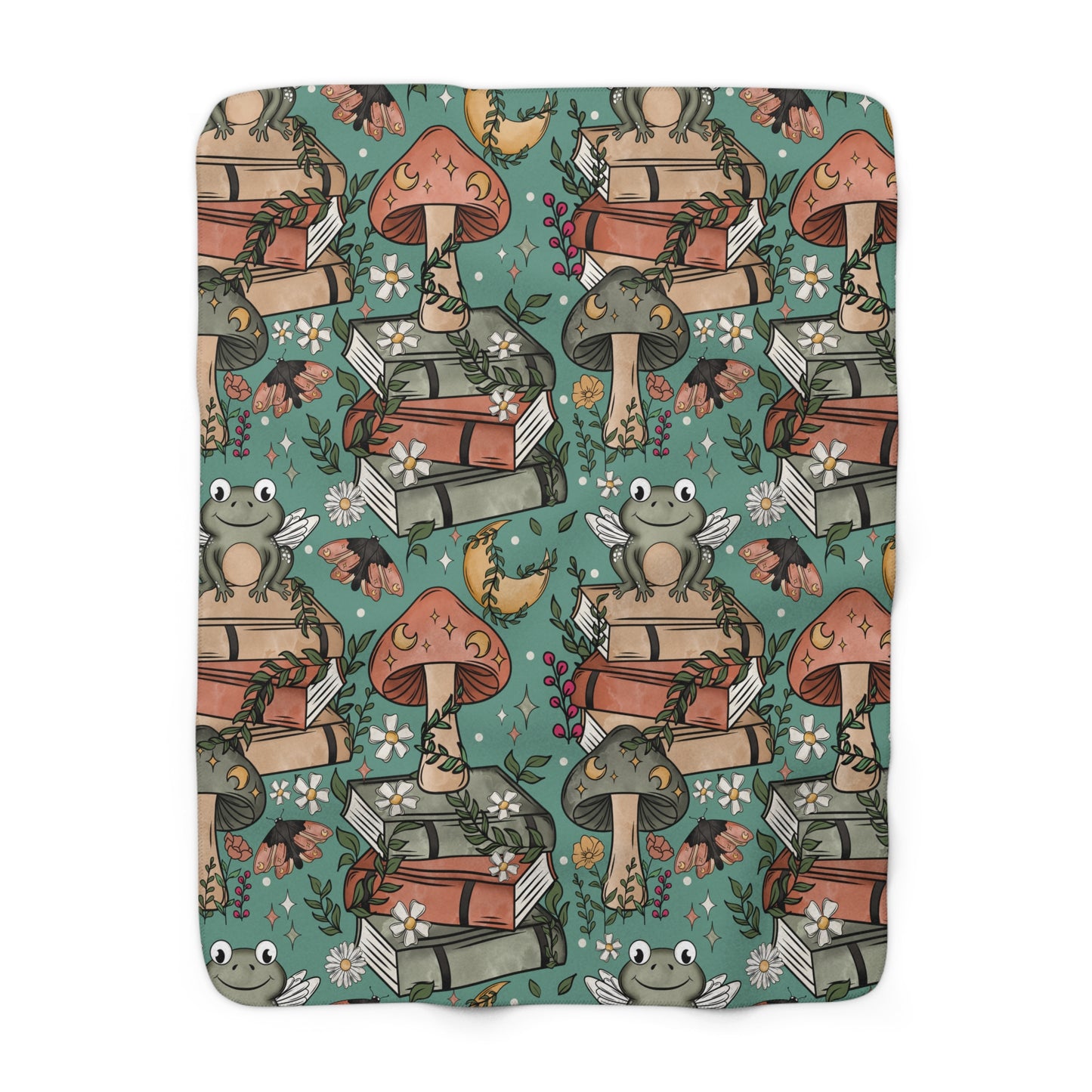 Enchanted Chapters Sherpa Blanket