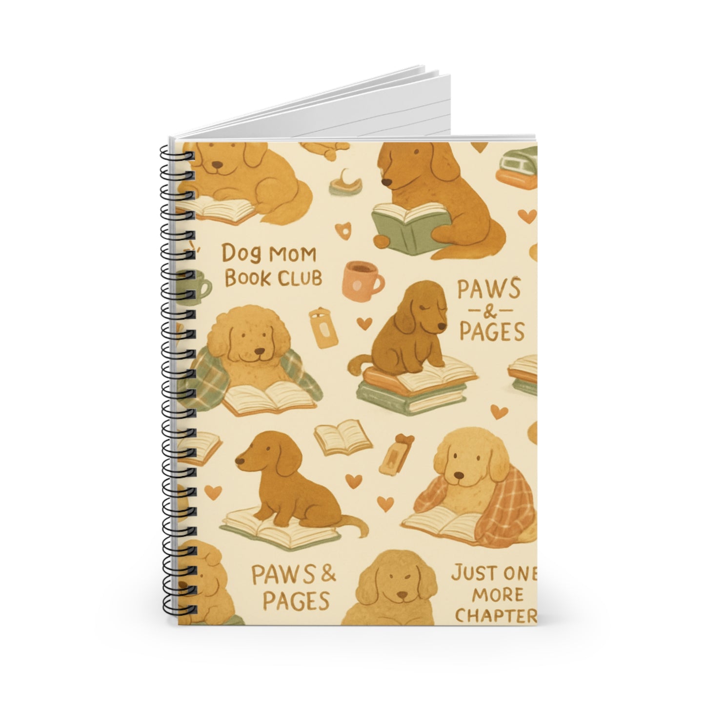 Dog Mom Book Club Notebook