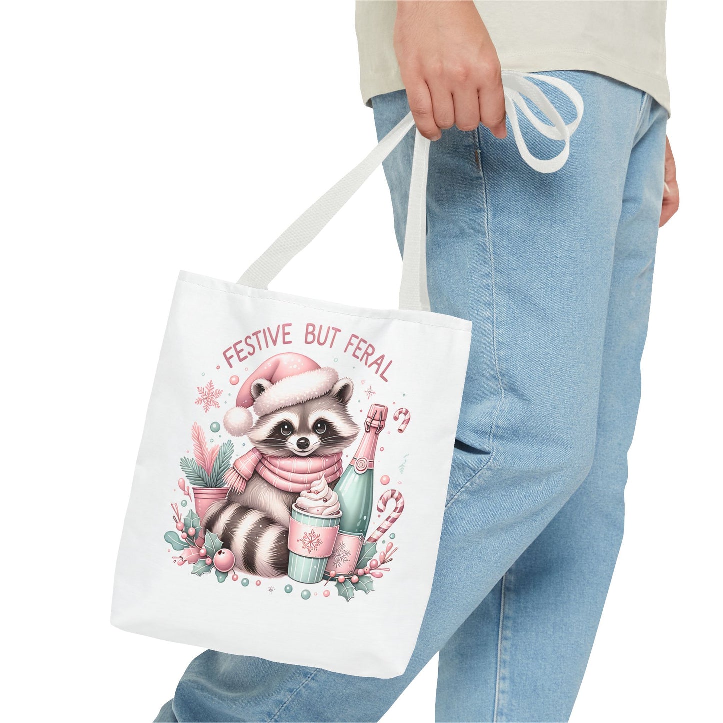 Festive but Feral Tote Bag