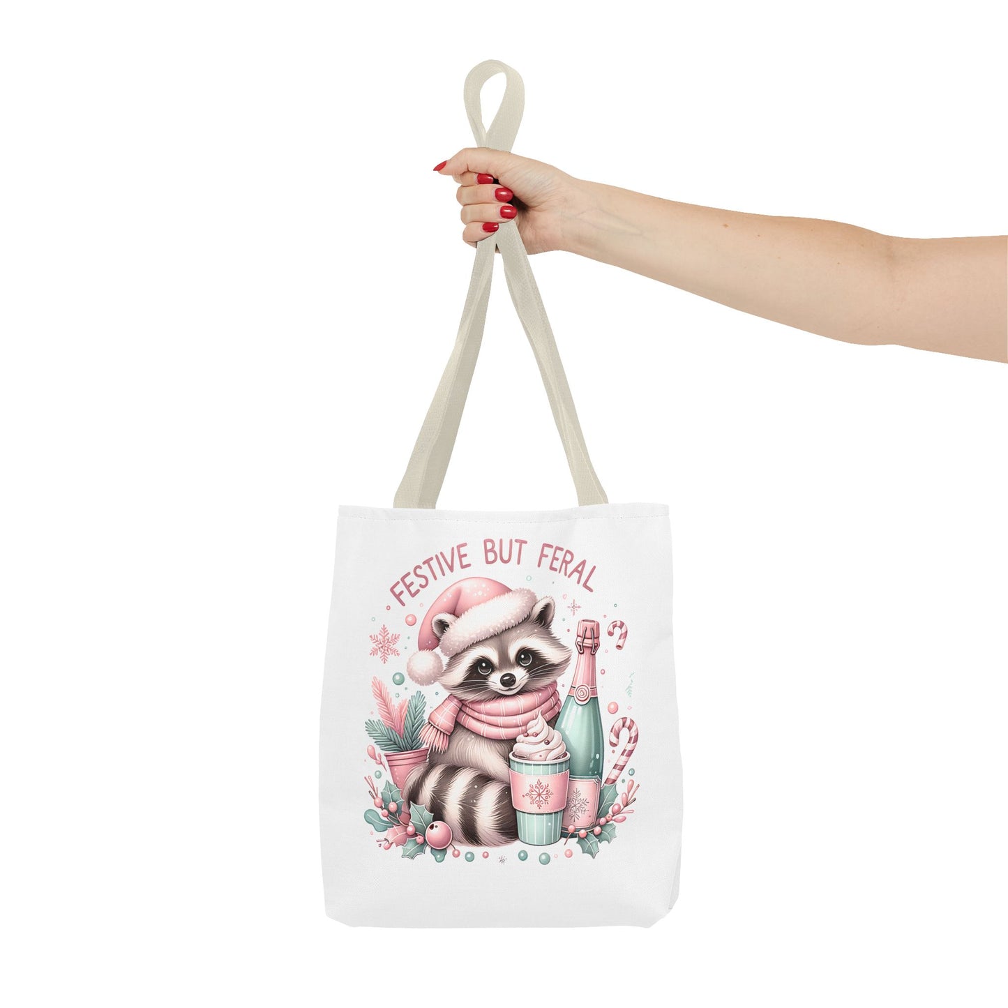 Festive but Feral Tote Bag