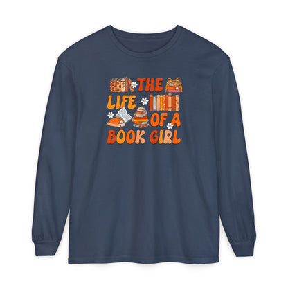 The Life of a Book Girl Long Sleeve Tee