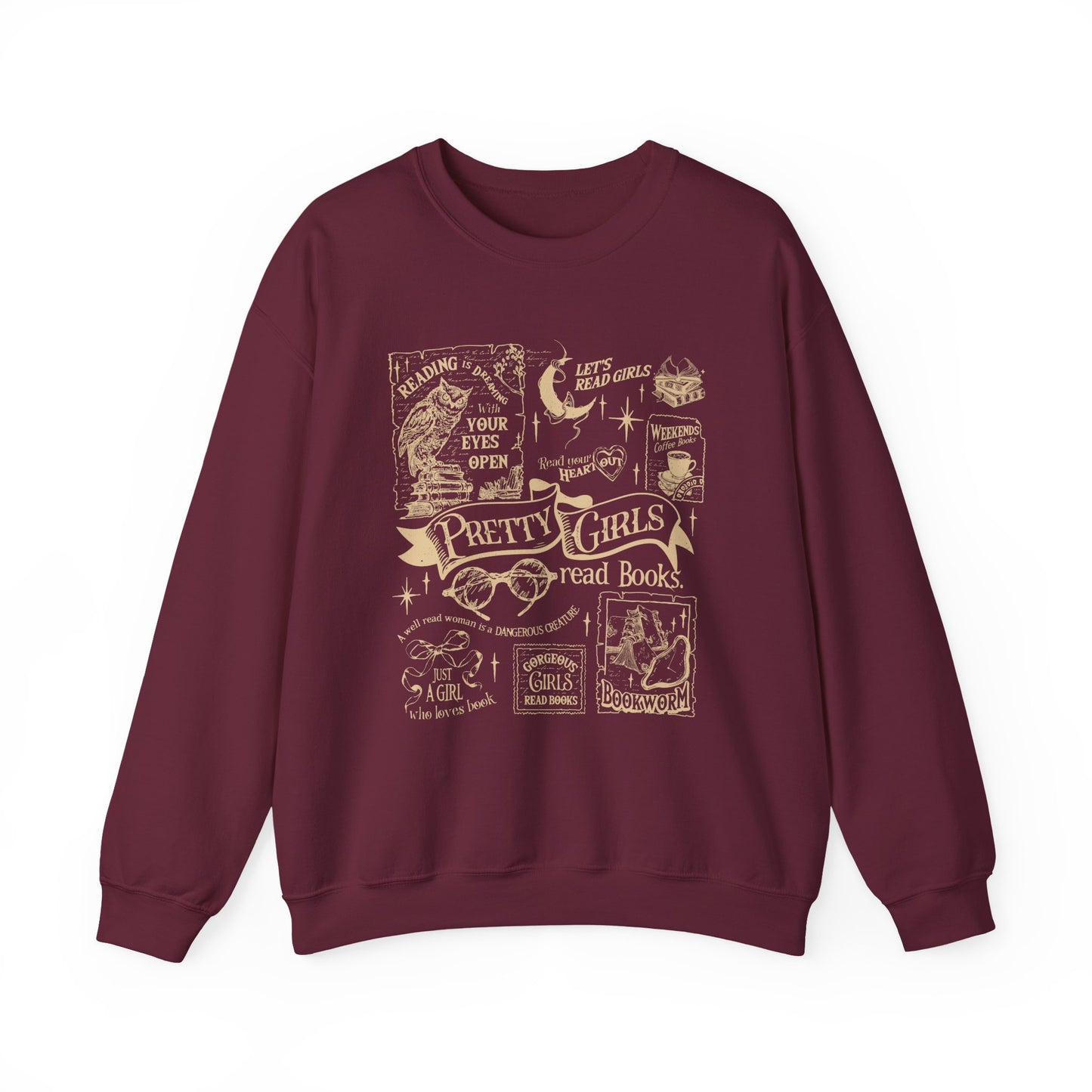 Pretty Girls Read Sweatshirt