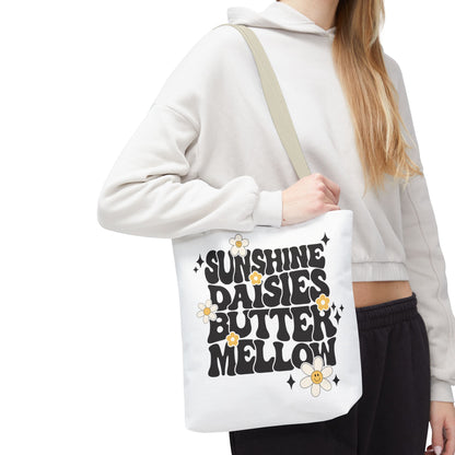 Sunshine Daisies Butter Mellow Tote Bag