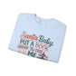 Christmas Santa Baby Book Sweatshirt