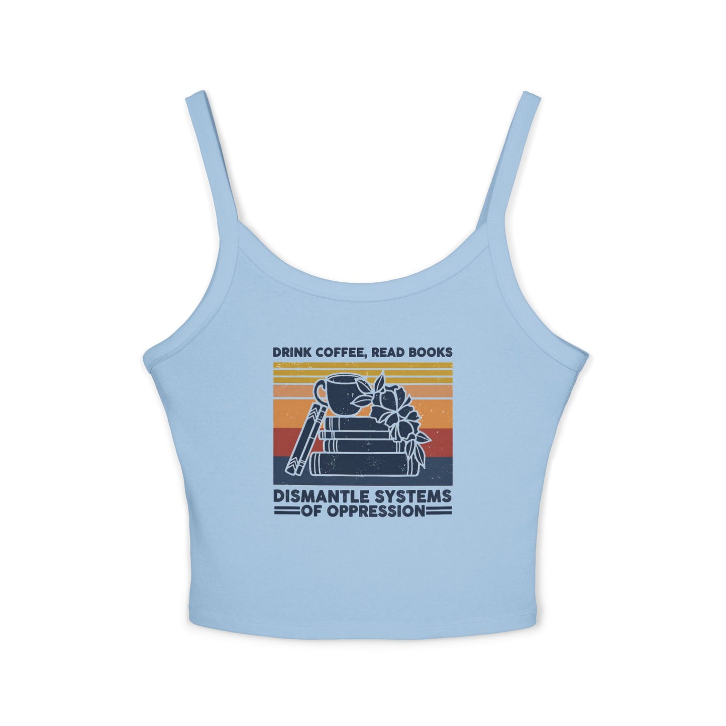Drink Coffee Read Books Tank