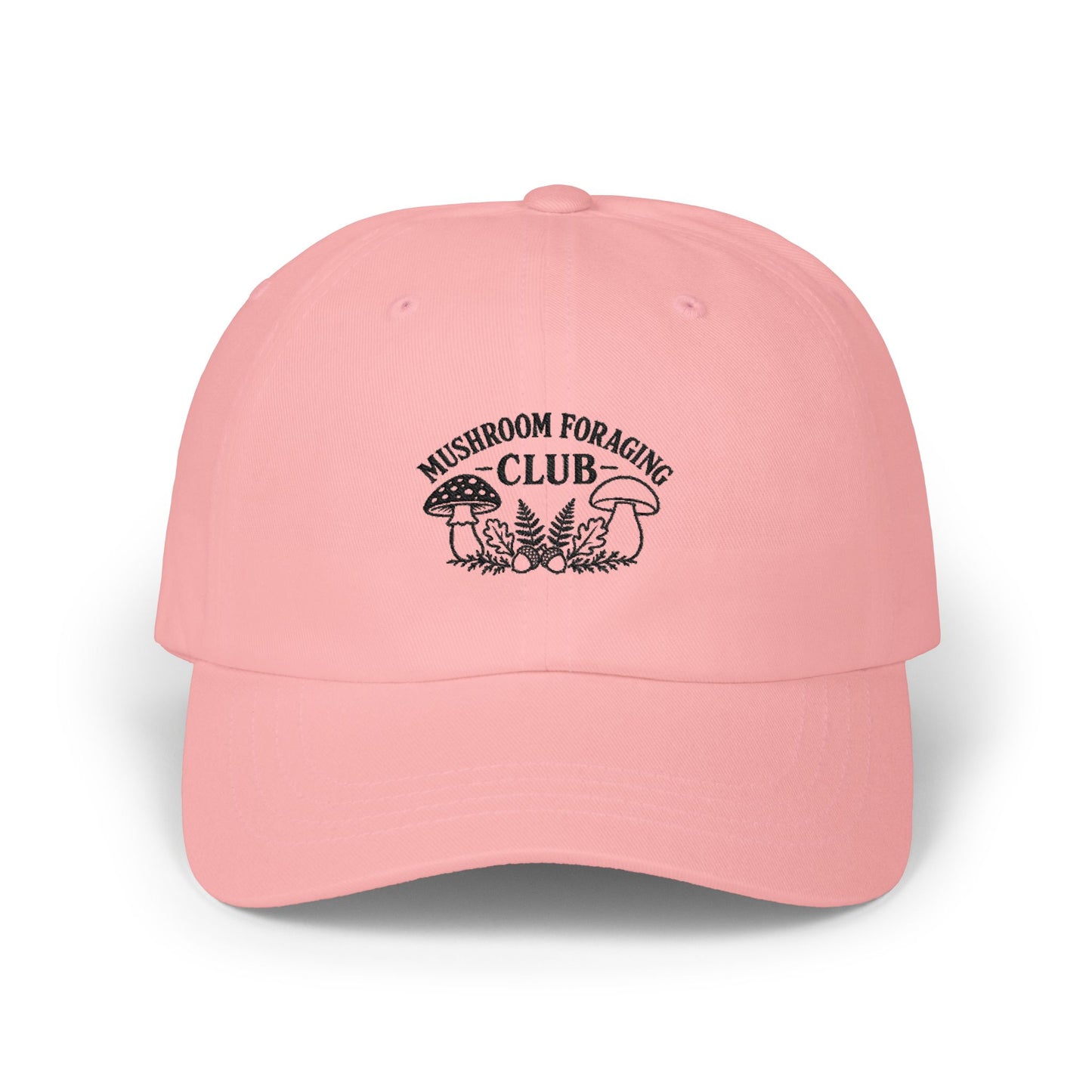 Mushroom Foraging Club Dad Cap