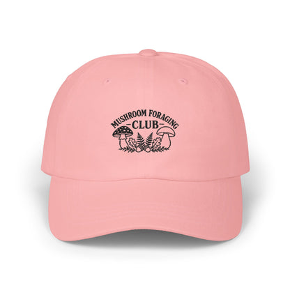 Mushroom Foraging Club Dad Cap