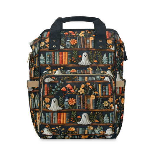 Haunted Library Diaper Backpack