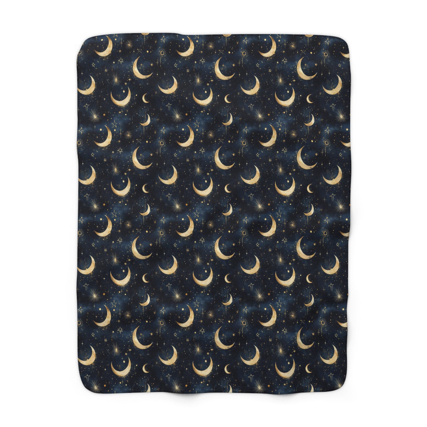 Moonlit Chapters Sherpa Blanket