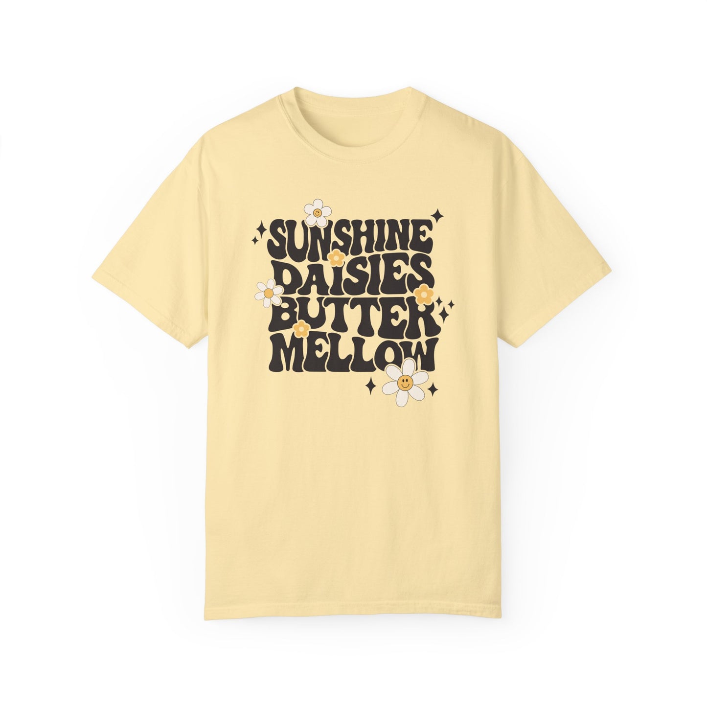 Sunshine Daisies Butter Mellow Tee