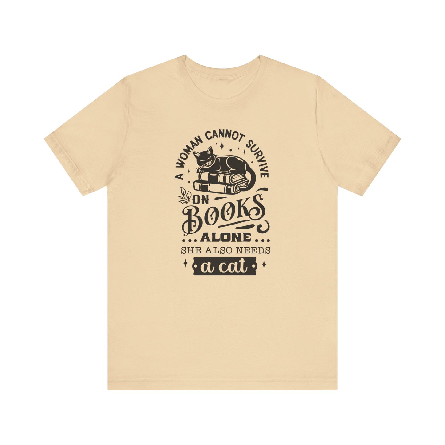 Books & A Cat Tee