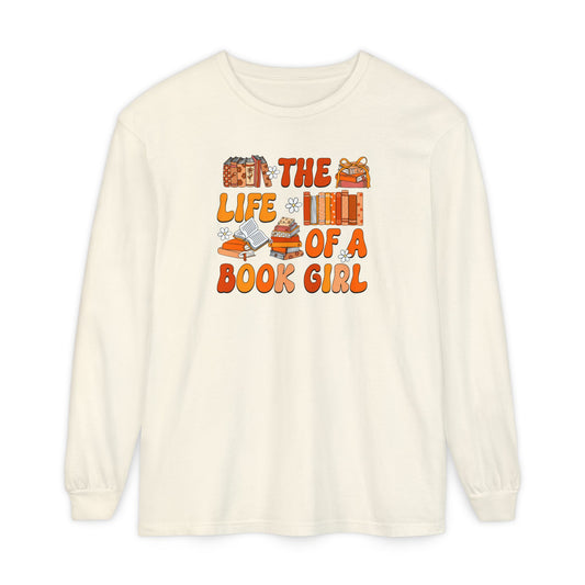 The Life of a Book Girl Long Sleeve Tee